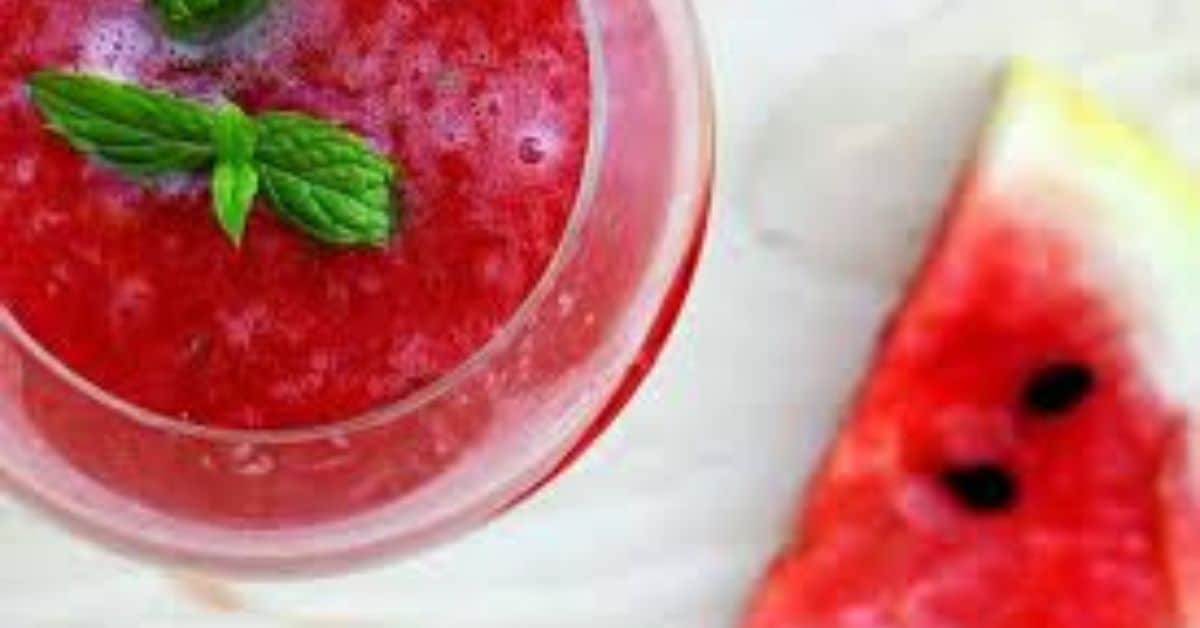 watermelon juice and smoothie recipe