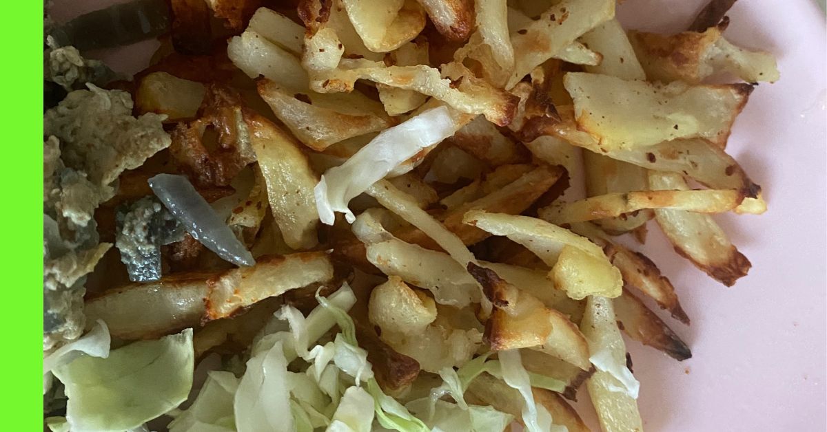 how to make baked potato fries