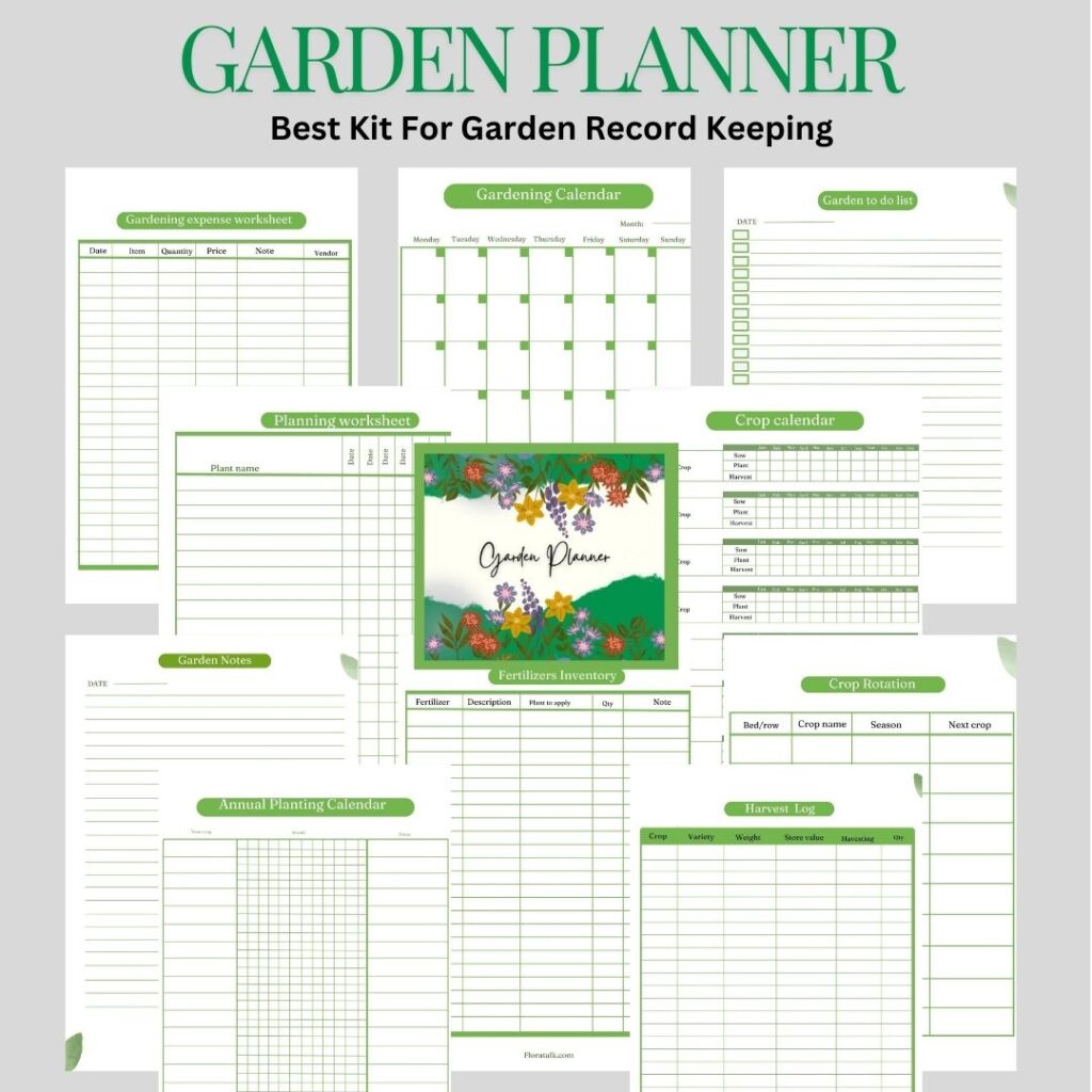 printable garden planner