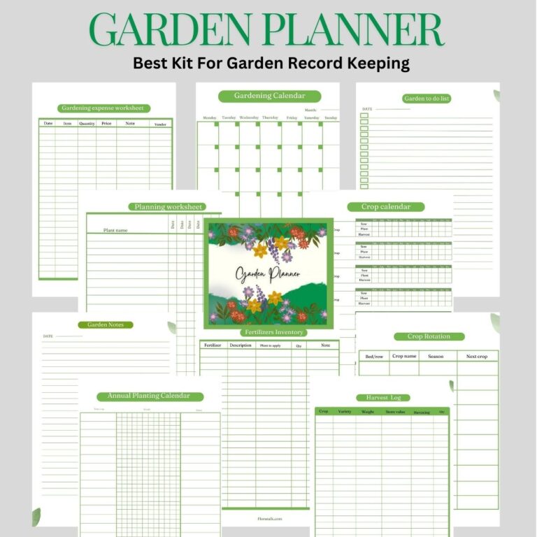 printable garden planner