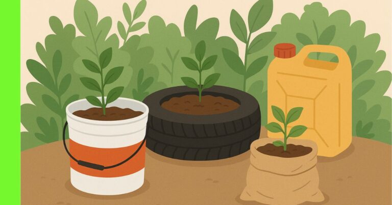 recycling planters in Nigeria