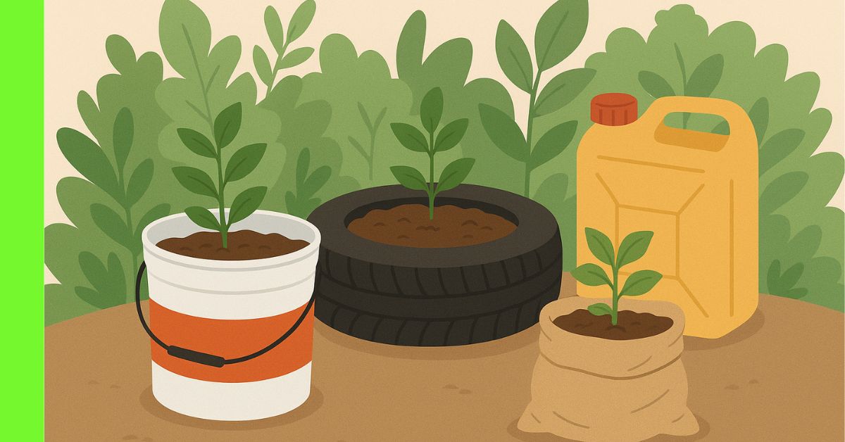 recycling planters in Nigeria