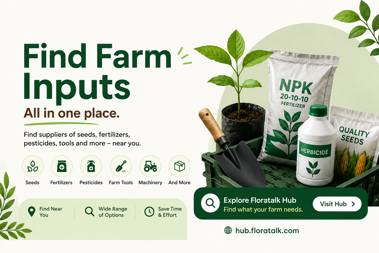 Find Farm Supplies on Floratalk Hub